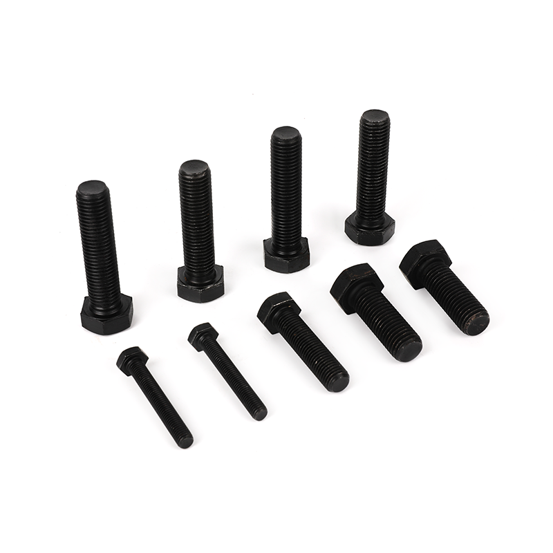Grade 8.8 Black Oxide Full-Thread Hexágono parafusos, parafuso de cabeça hexadecimal