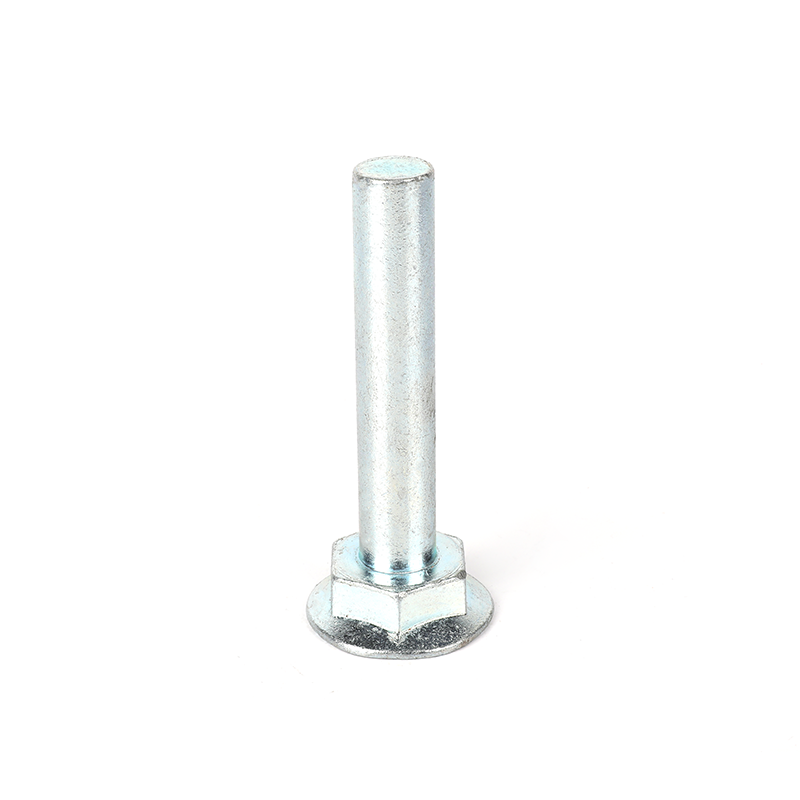 Rolts de pescoço hexagon de cabeça plana de zinco